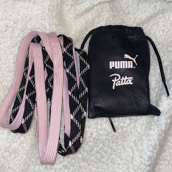 Puma Patta lace shoe laces Pouch New - Picture 1 of 3